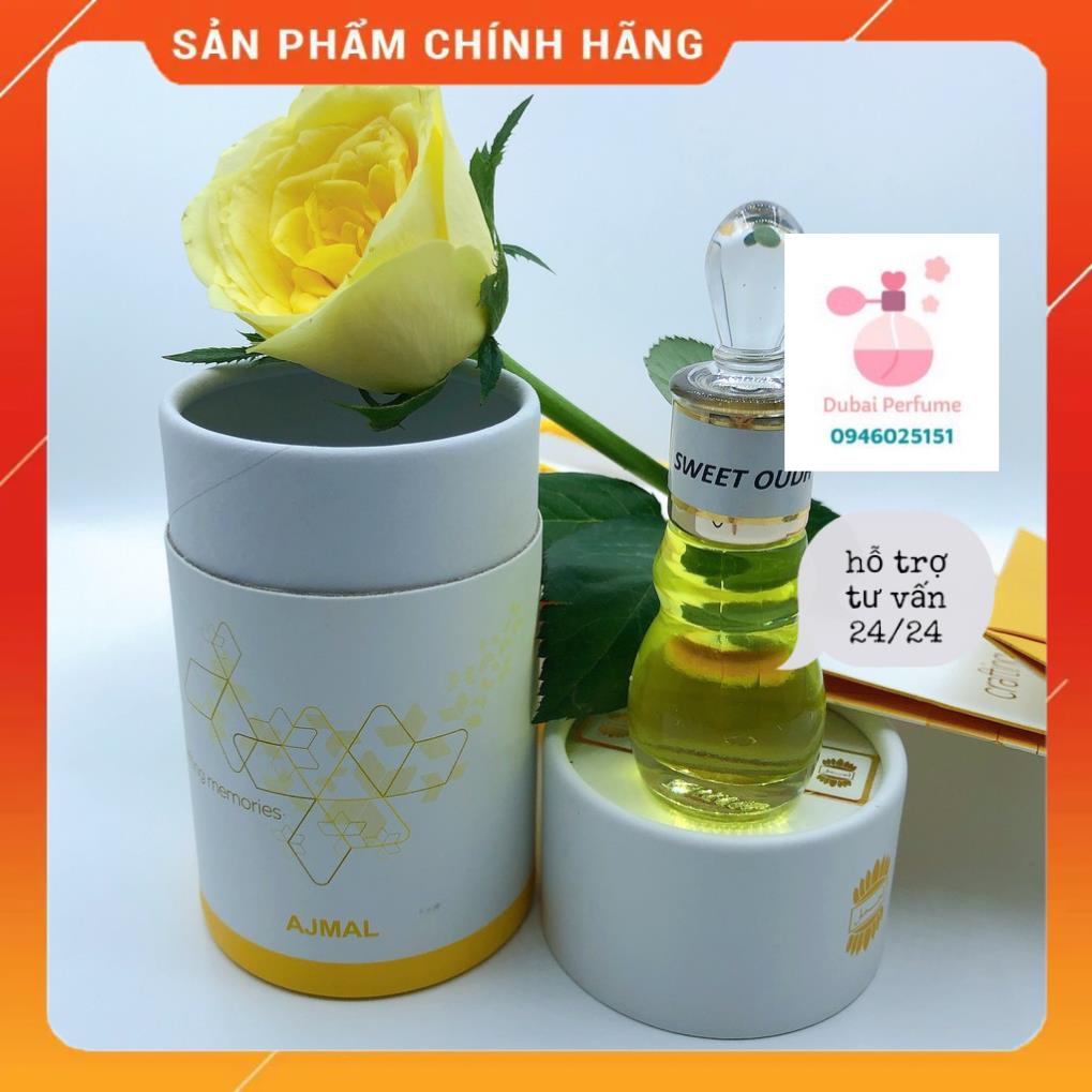Tinh dầu Dubai Ajmal 12ml full hộp thơm lâu, đủ mùi cho cả nam và nữ- Cam kết hàng nội địa dubai chính hãng