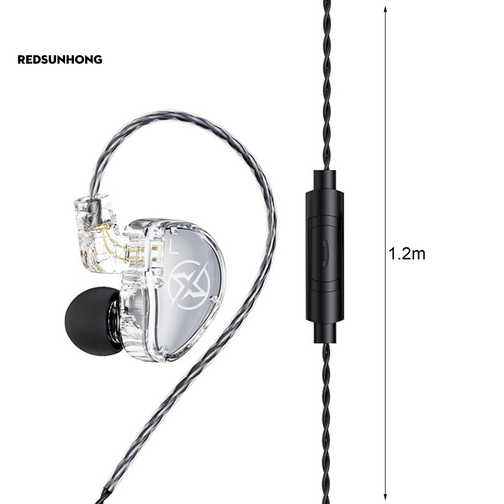 Tai Nghe Nhét Tai Cách Âm Có Dây Chống Ồn Phong Cách Thể Thao Cho Điện Thoại Di Động