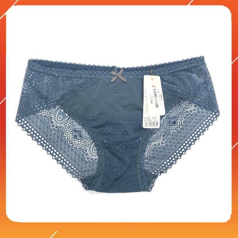 Quần lót nữ su lạnh cao cấp nhẹ tênh thoáng mát mix ren siêu xinh Q2918