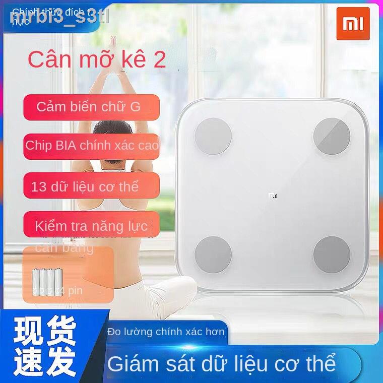 [HOT 2021] Cân đo lượng mỡ cơ thể Xiaomi 2 Mijia Giảm thông minh và chính xác cho người lớn điện tử tại nhà nhỏ sứ thumbnail