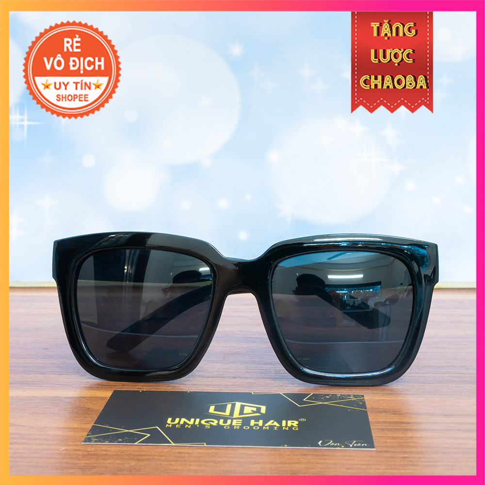 [CHÍNH HÃNG STORE HÀ NỘI] Kính thời trang V đen râm