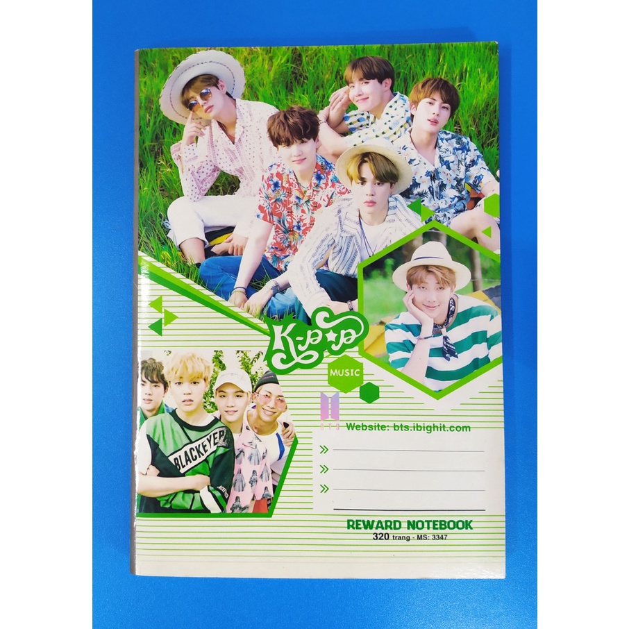 HẢI TIẾN tập vở  kẻ ngang REWARD 140/200/260/320 và 380 trang.