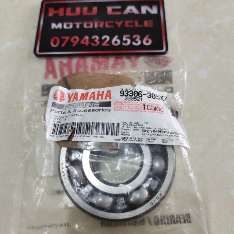 Vòng bi DÊN 6305 CHÍNH HÃNG YAMAHA