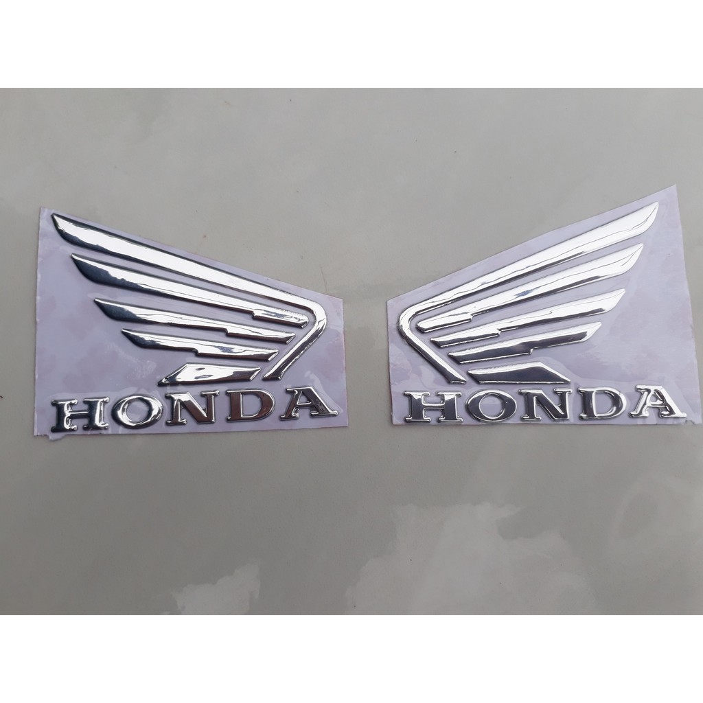 [Giá 1 đôi] Tem logo Honda Cánh chim