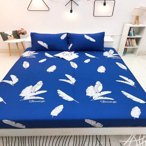 Bộ Ga trải Giường Cotton Đũi mát mùa hè cực thoáng mát, mềm mịn, nhiều màu sắc MỚI
