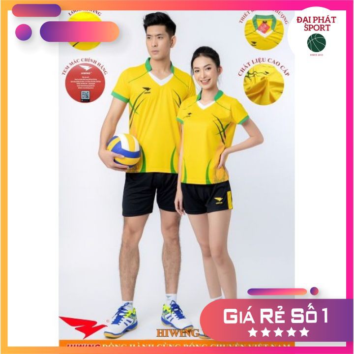 Bộ Quần Áo Bóng Chuyền 💙FREESHIP💙 Nam Nữ H3 ⚡FREE SHIP⚡ Hàng Chính Hãng Cao Cấp Hiwing