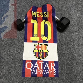Khăn mặt 30x30cm cao cấp Ronaldo - Messi - Neymar