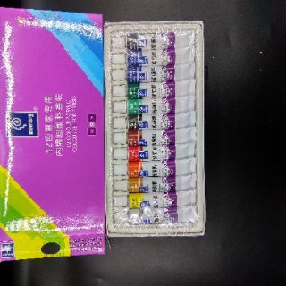Màu acrylic tuýp 12 màu memory