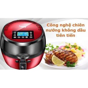 [Mã ELHADEV giảm 4% đơn 300K] Nồi chiên không dầu Canzy CZ FR10A Hàng Chính Hãng, Dung tích 8L