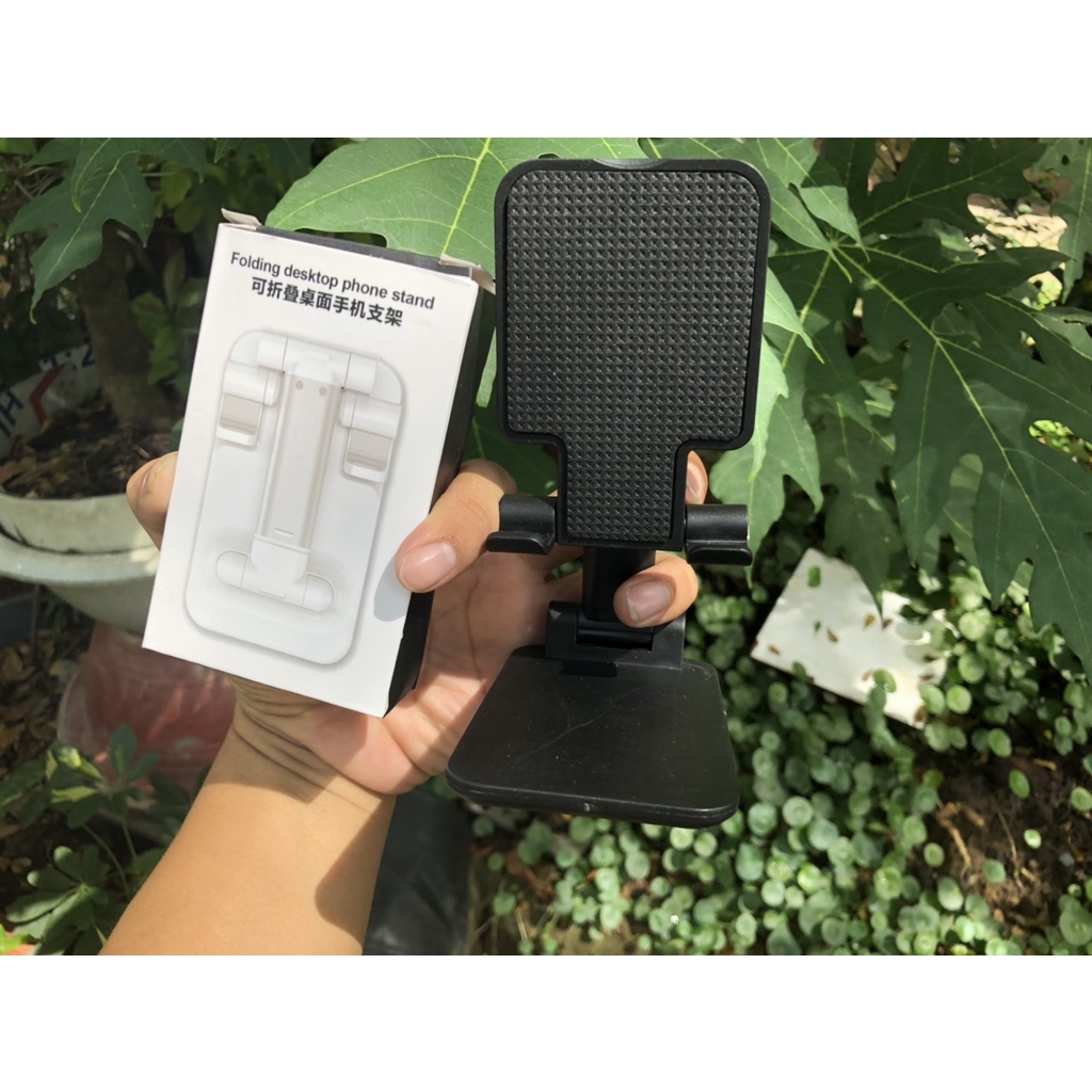Giá đỡ ipad điện thoại để bàn K3 nhỏ gọn điều chỉnh đa năng, Đế điện thoại máy tính bảng gấp gọn đế vững chắc tiện lợi