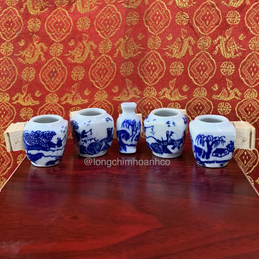 Cóng Khuyên (Khoen) Sơn Thuỷ Dáng Vuông
