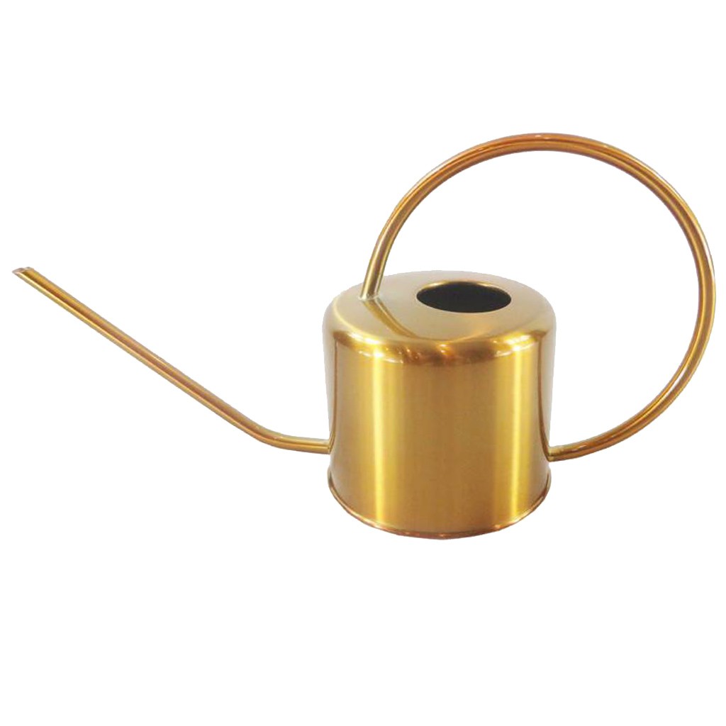 Bình tưới cây bằng thép không gỉ phong cách hiện đại dung tích 900ml