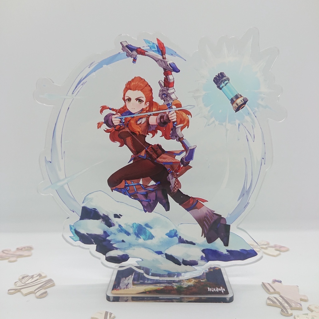 Tượng mica Standee anime Aloy - Genshin Impact