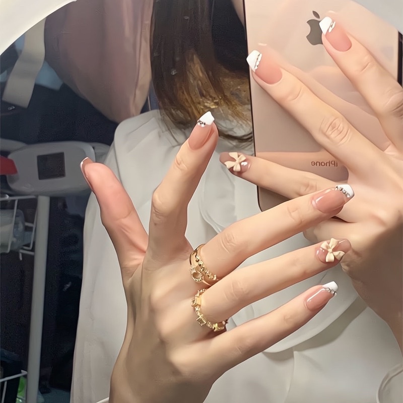 Móng giả gắn hạt cao cấp