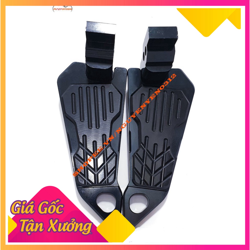 Gác Chân Biker CNC Gắn SH 2020 - SH 2021 - SH 2022 Hàng Dầy Loại 1 (Ảnh Sp thật)
