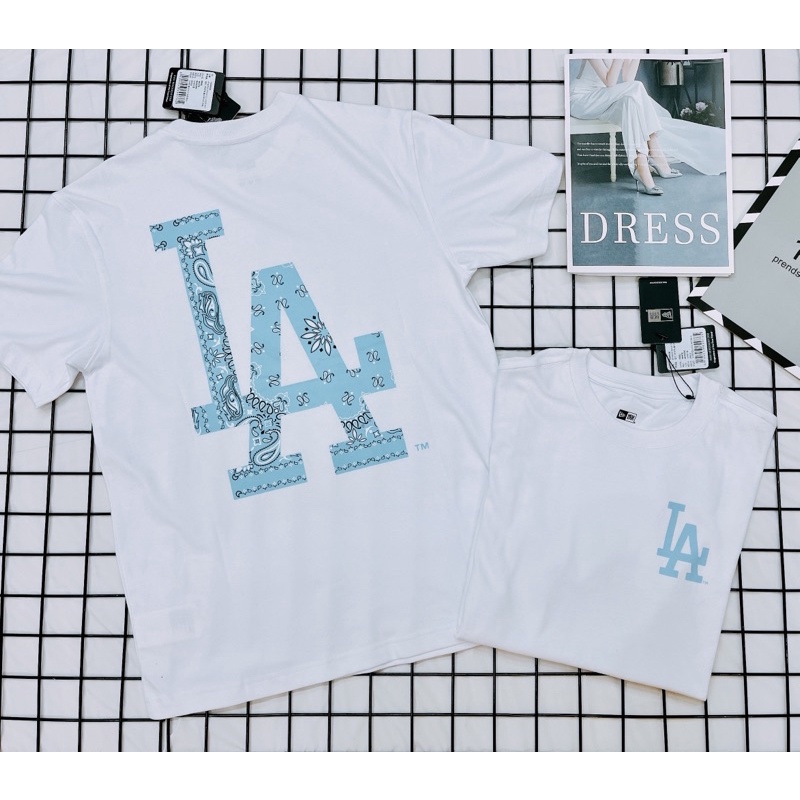 Áo Thun New Era x MLB LA - NY Yankees T-shirt - Áo thun New Era Chính hãng Full TemTag Nhập Khẩu Chính Hãng