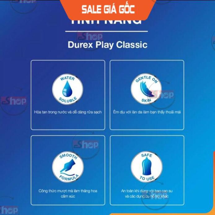 Combo 2 Gel Bôi Trơn Âm Đạo Durex Play 50ml, Chiết Xuất 100% Từ Lô Hội Giúp Tăng Độ Ẩm Tự Nhiên, Khoái Cảm Dâng Trào