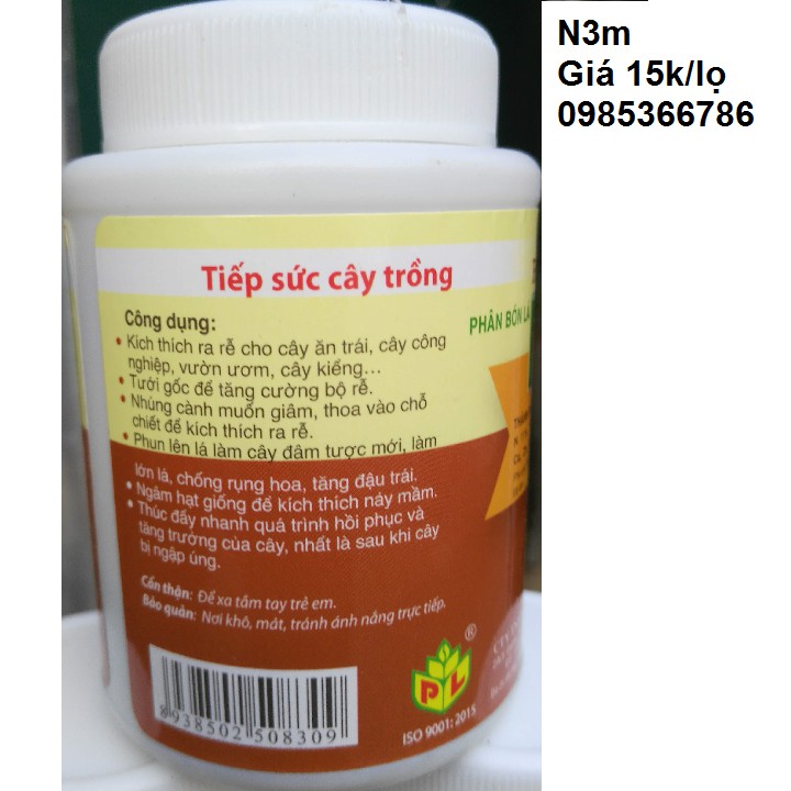 Ra rễ cực mạnh N3M Kích thích ra rể cực mạnh, kích thích nảy mầm, nảy chồi hoa lan cây cảnh và cây mới trồng lại