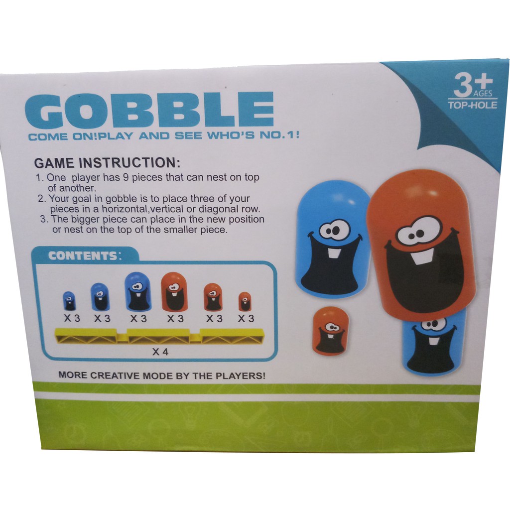 Trò chơi cờ caro Gobblet Gobblers