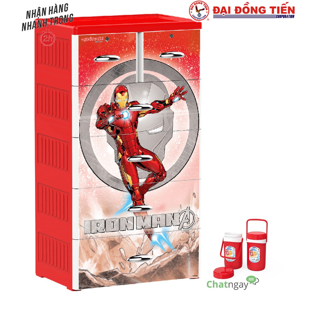 TỦ NHỰA ĐẠI ĐỒNG TIẾN ROYAL A1816 IRON MAN - NHẬN NGAY QUÀ TẶNG