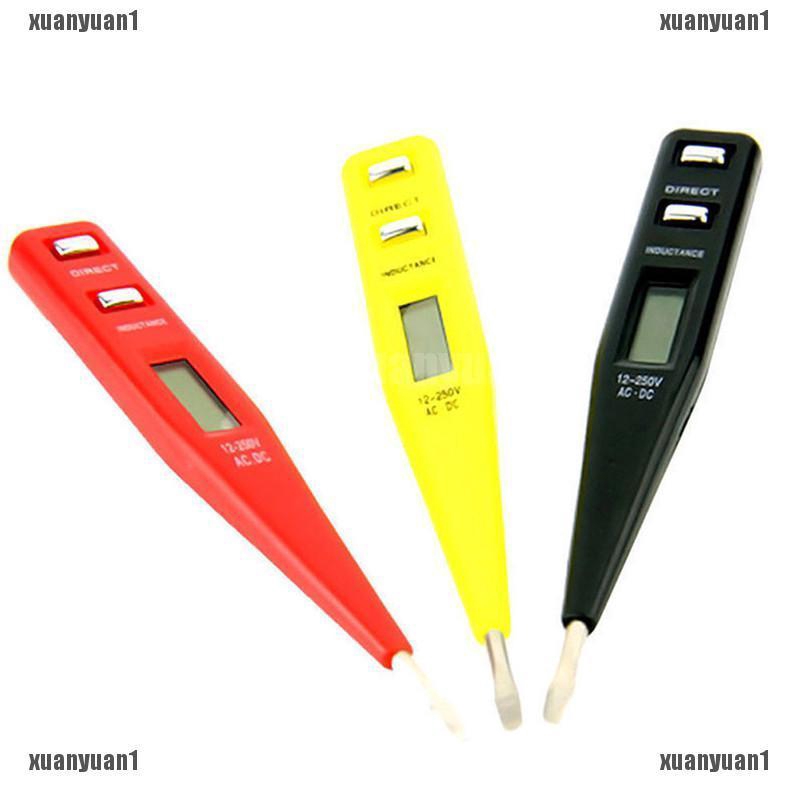 1 Bút Thử Điện AC / DC Màn Hình LCD Kỹ Thuật Số