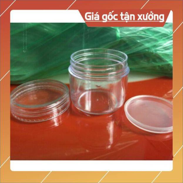 Hủ Đựng Kem ❤ GIÁ TỐT NHẤT ❤ [100c] Hủ nhựa trong 30g đựng kem, chiết mỹ phẩm , phụ kiện du lịch