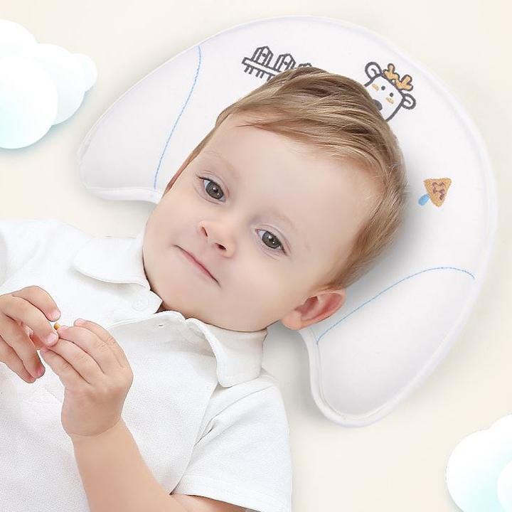 Gối cao su non Baby chống bẹp đầu cho bé