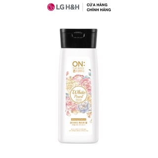 Sữa tắm dưỡng ẩm hương nước hoa On: The Body, giúp dưỡng trắng mịn màng với bột ngọc trai 200gr