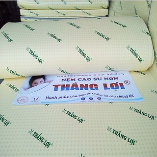 Nệm Cao Su Thắng Lợi, Nệm Cao Su Non Gấp 3 Thoáng Mát Dày 10Cm Nhiều Kích Bảo Hành 15 Năm