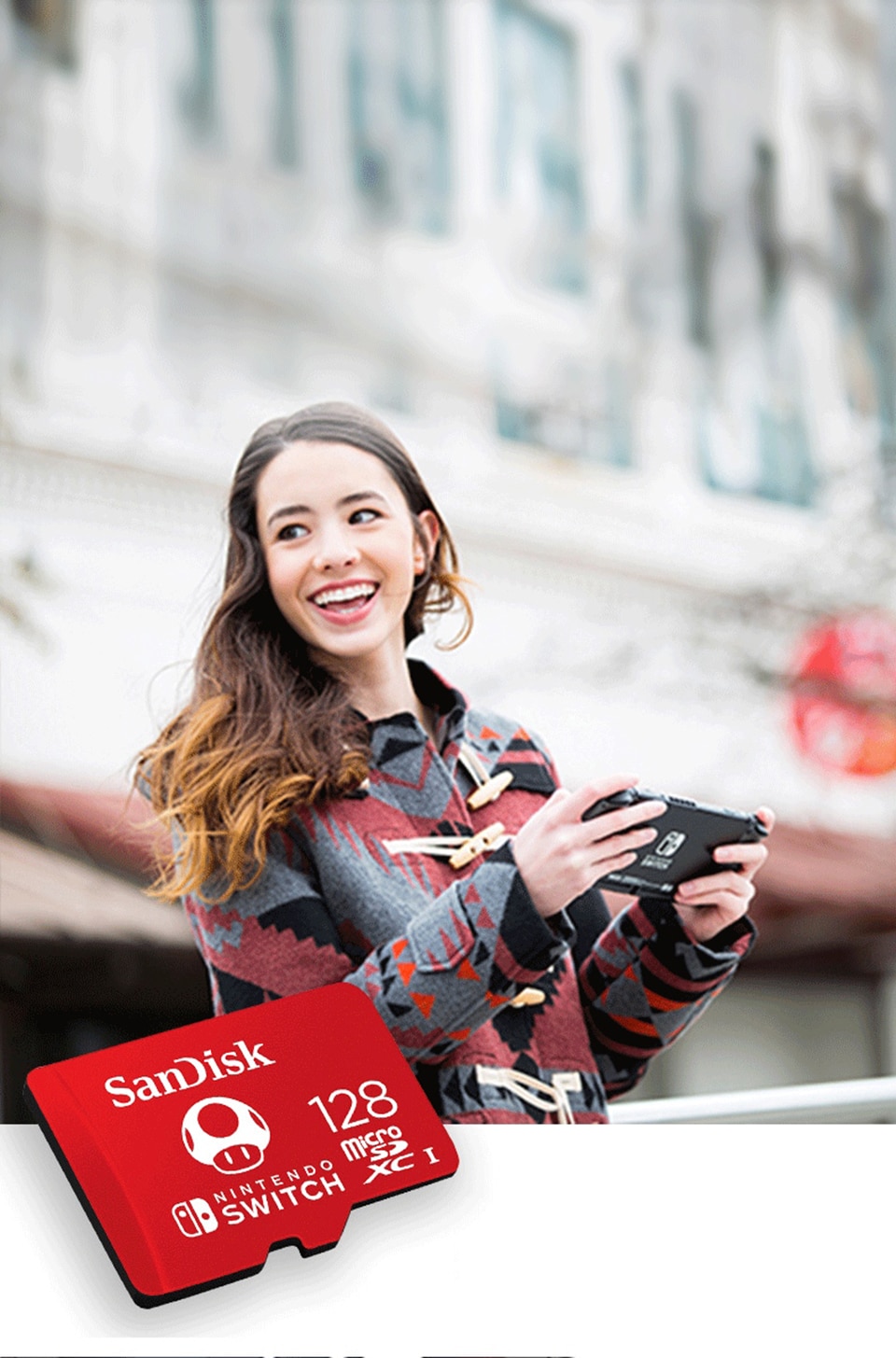 Thẻ Nhớ Sandisk 's New 128gb 64gb 256gb Microsdxc Uhs-i Cho Nintendo Switch Sd Tf U3 U1 Micro Sd | BigBuy360 - bigbuy360.vn