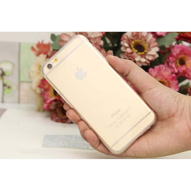 Ốp Lưng Silicon Cho iPhone Trong Suốt