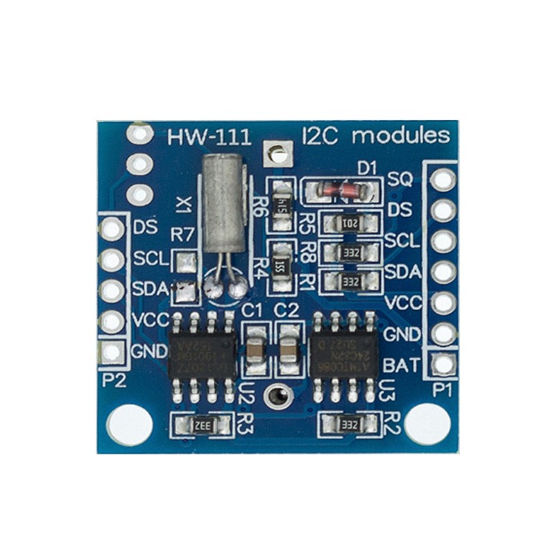Mô Đun Đồng Hồ Hẹn Giờ I2C RTC DS1307 AT24C32 Cho AVR ARM PIC Tiny RTC I2C DS1307
