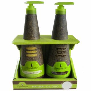 Cặp dầu gội trẻ hóa tóc và dầu xả dưỡng ẩm Macadamia 1000ml – Mỹ