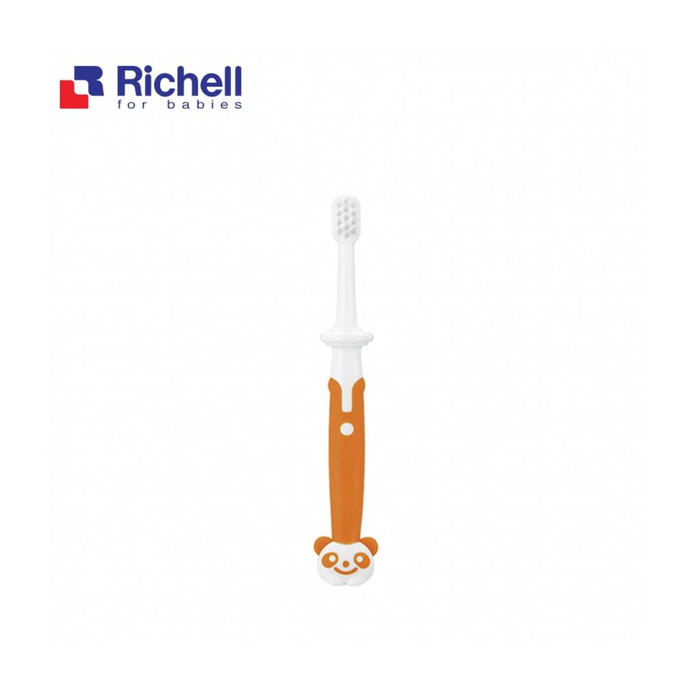 (Hàng Chính Hảng Cty Ánh Dương)Bàn chải Richell Nhật Bước 3 Cho Bé (12M) Trở Lên