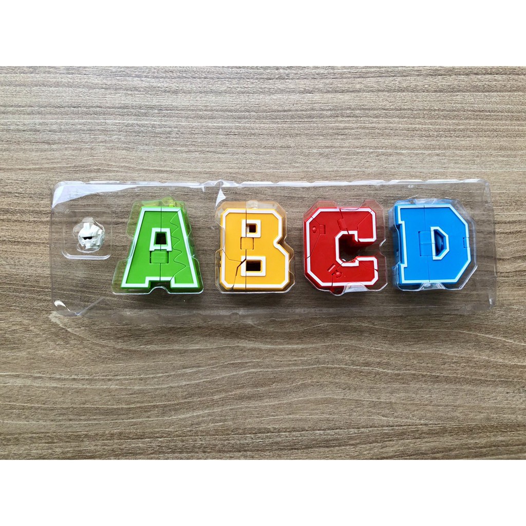 CHỮ BIẾN HÌNH THÔNG MINH - A-B-C-D