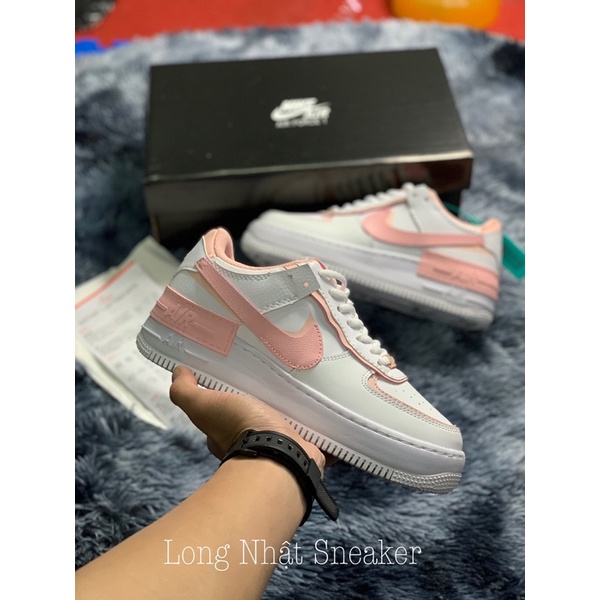 Giày Sneaker AF1 Shadow Hồng Giày Thể Thao Nữ Thấp Cổ