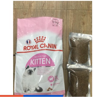 Hạt Khô Cho Mèo Royal Canin Kitten (Túi Zip 500G) Pháp giàu cao cấp giàu dinh dưỡng DATE MỚI