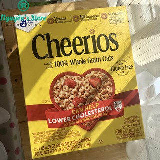 [CHEERIOS 576g USA] - Bánh ngũ cốc ăn sáng