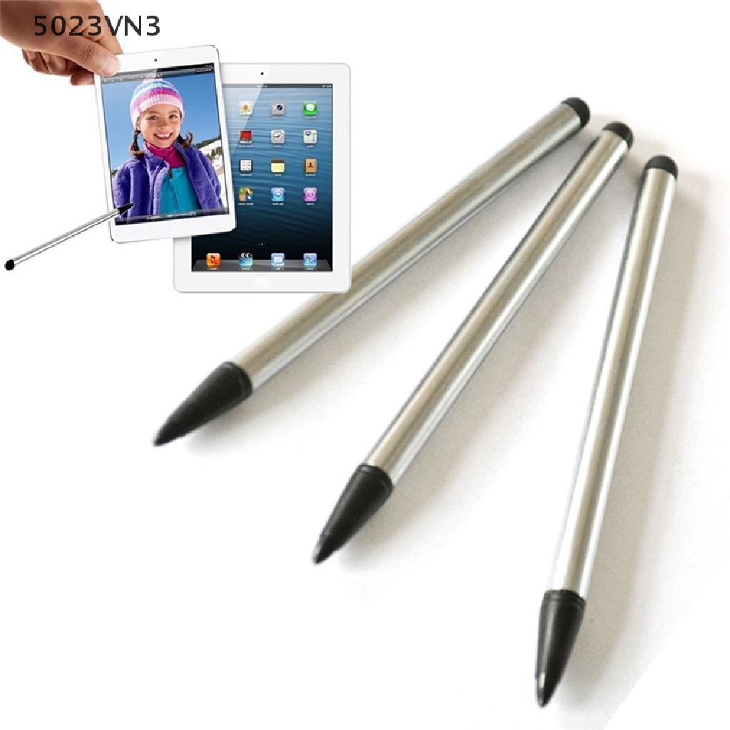 [EPVN] 2 in1 Touch Screen Pen Stylus Universal For iPhone iPad Samsung Tablet Phone PC {EP}