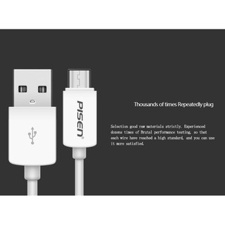 Cáp PISEN USB Type-C (2A) 1000mm - (MU14-1000)