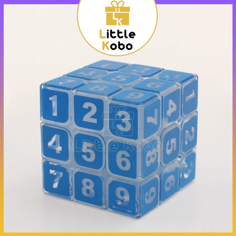 Rubik ZCube Sudoku Transparent Number Rubic Biến Thể Số Học Toán Học Đồ Chơi Trí Tuệ Trẻ Em Phát Triển Tư Duy Thông Minh
