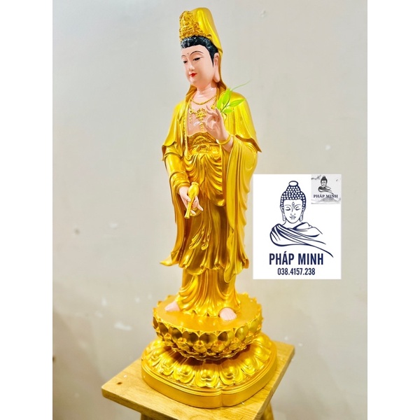 Tôn Tượng Tam Thánh Tây Phương 70cm