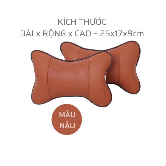 Gối Tựa Đầu Ô Tô Loại Cao Cấp Chống Đau Mỏi Vai Gáy