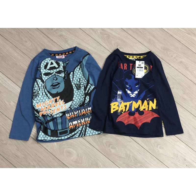 Áo cotton dài tay Marvel dư xịn link 1