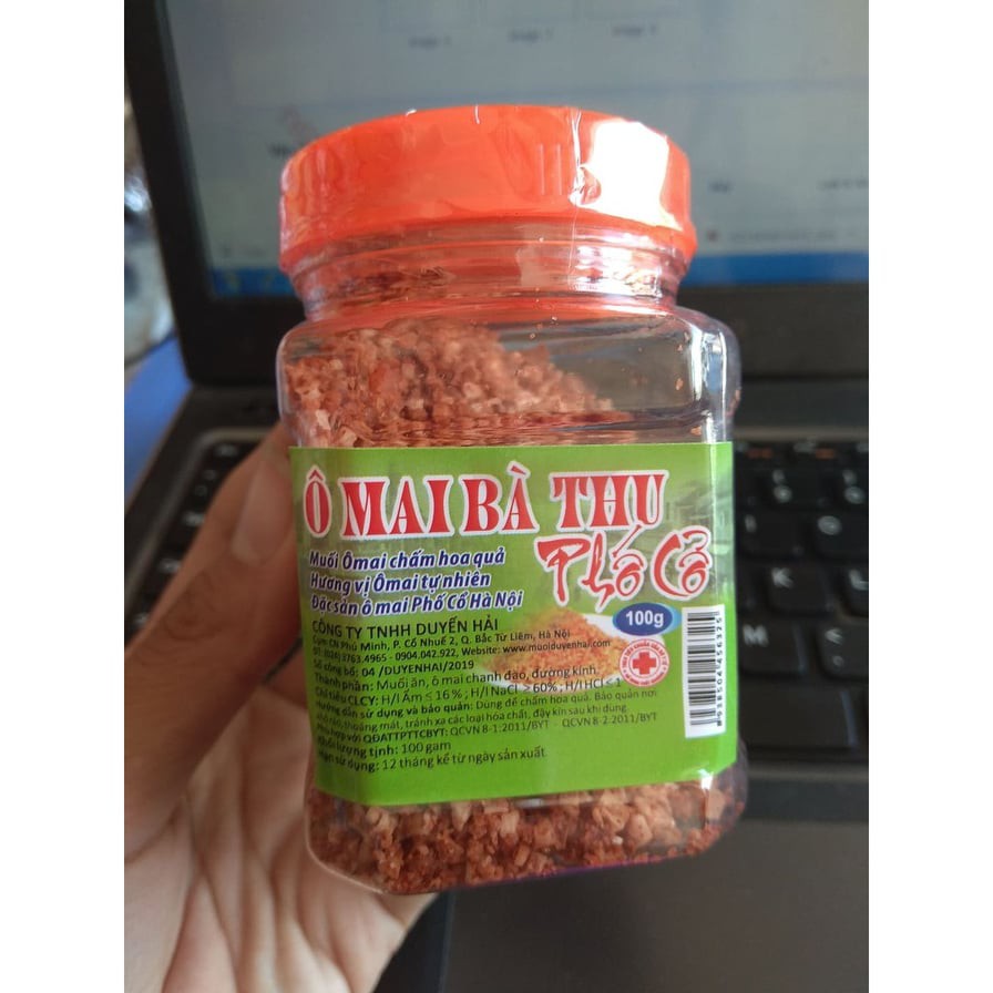 Muối ô mai Bà Thu hộp 100g