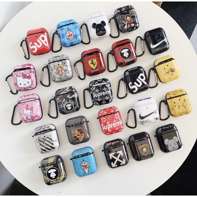 Vỏ Tai Nghe Airpods 1/Airpods 2 Chất Liệu IMD Cao Cấp Hình Cực Chất