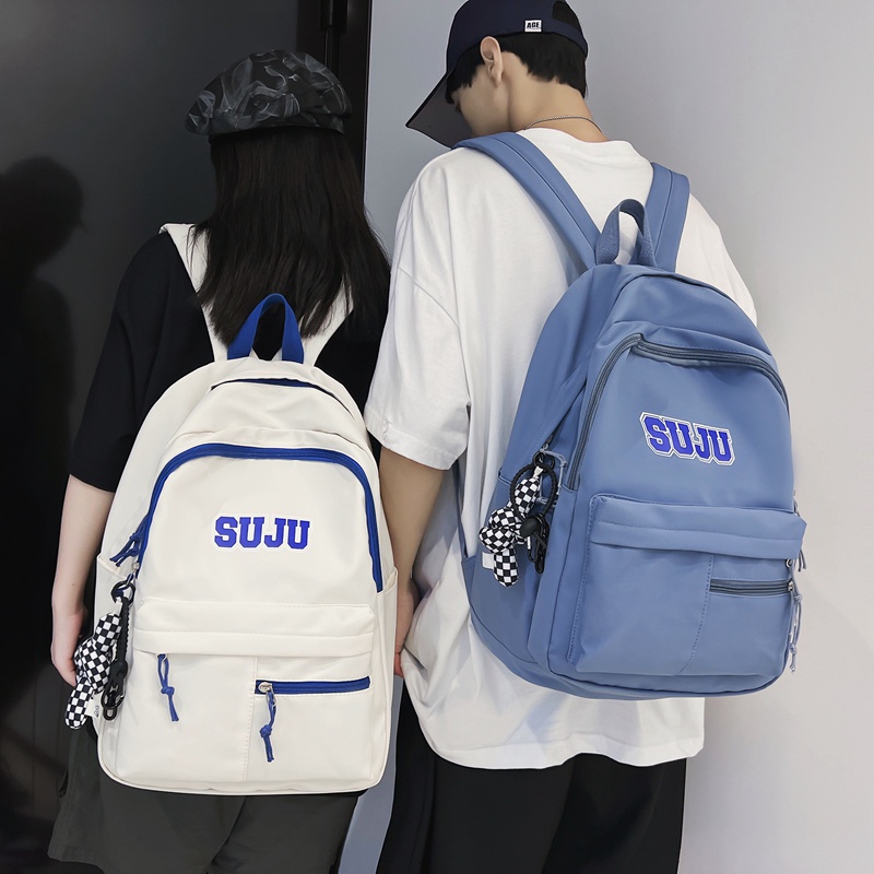 Balo Prettyzys Hàn Quốc 2022 sức chứa lớn 15.6 inch cho nam nữ sinh đại học