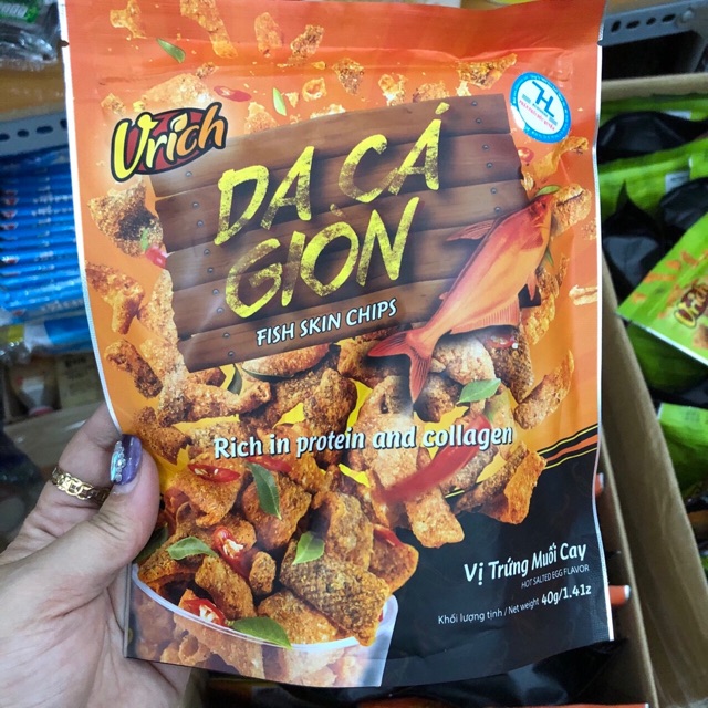 DA CÁ LẮC TRỨNG MUỐI
