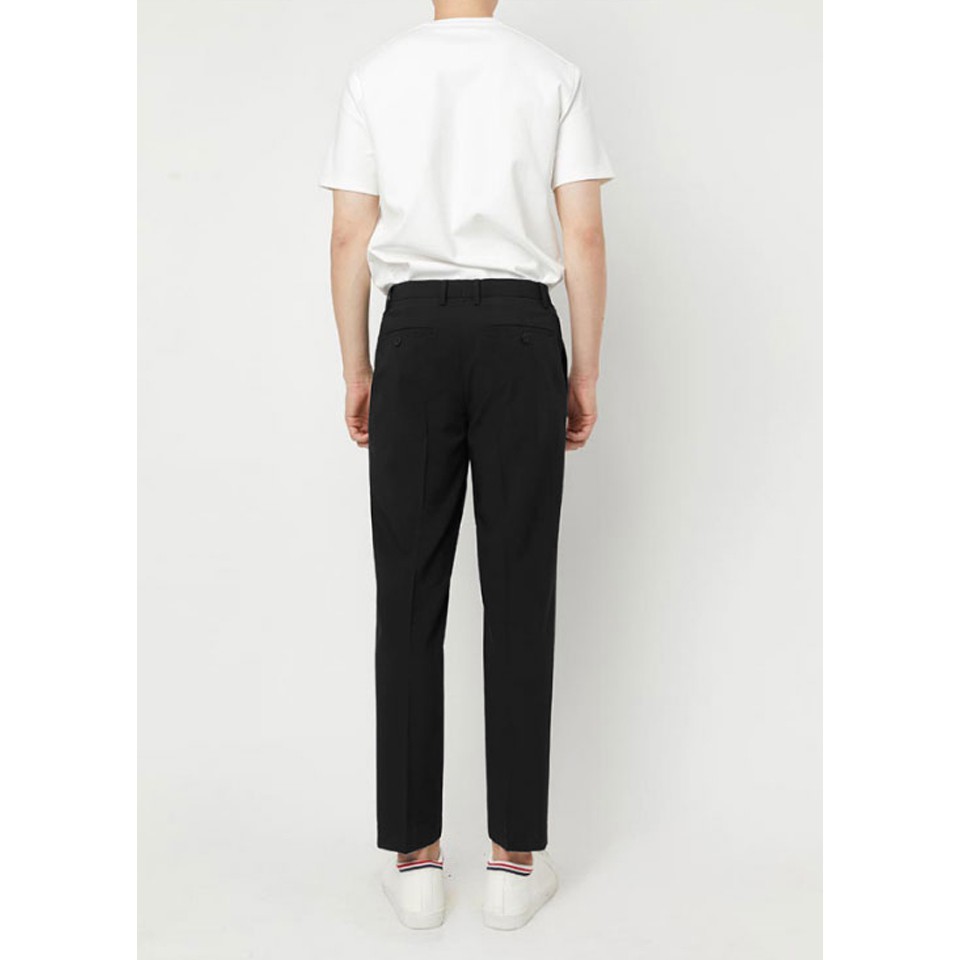 Quần Tây Nam Hàn Quốc Lưng Thun Màu Đen | BigBuy360 - bigbuy360.vn