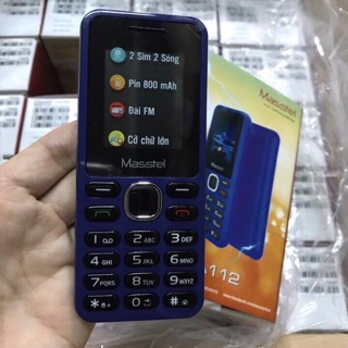 179k ĐIỆN THOẠI MASSTEL A112 CHÍNH HÃNG